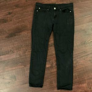 Premium super skinny GAP black stretchy jeans